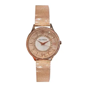 Women's Watch Quicksand Dial Milan Strap elegant watch