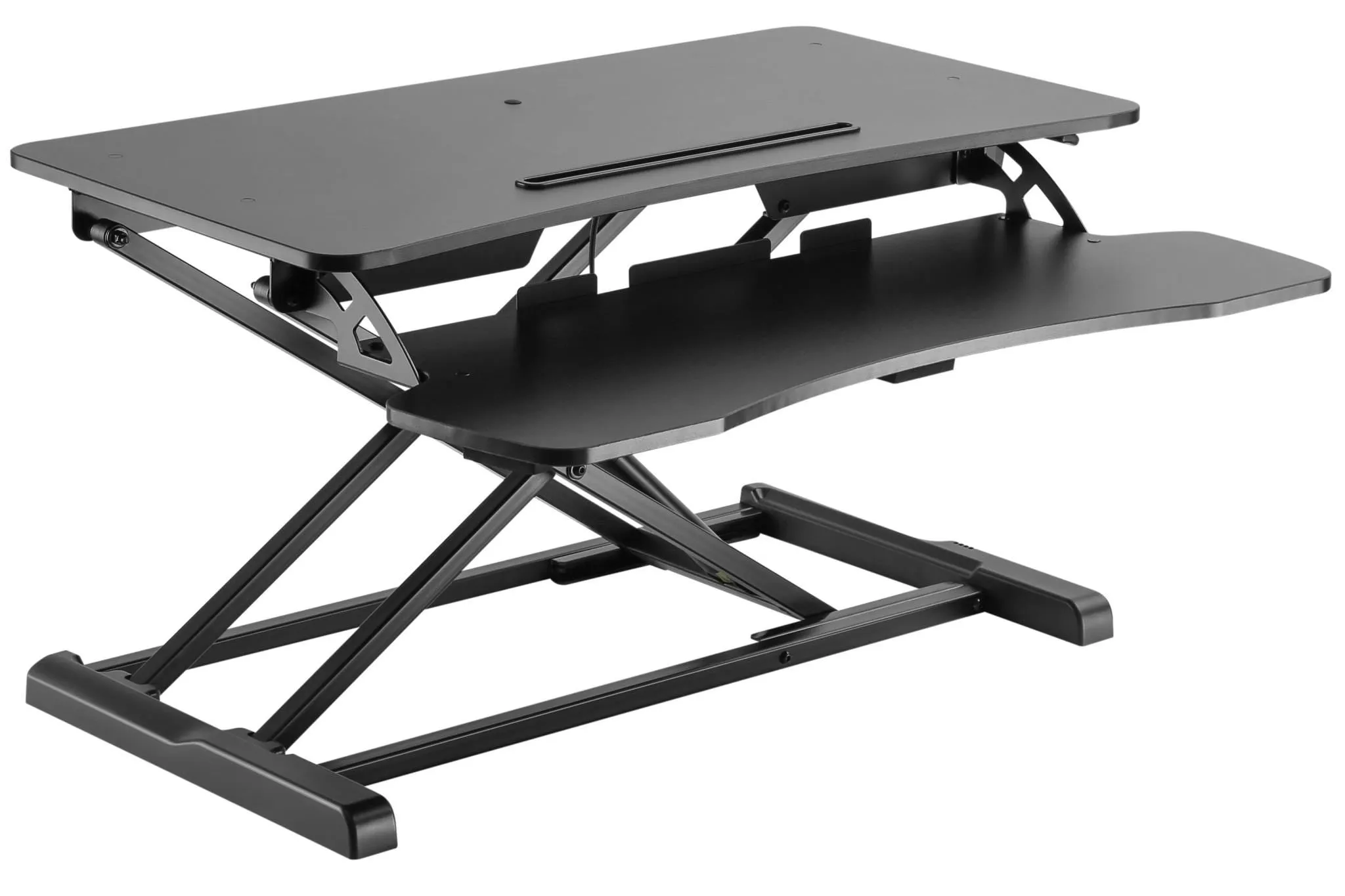 Work Proper 15: Ergonomic Sit-Stand PC Desk | Two Tier