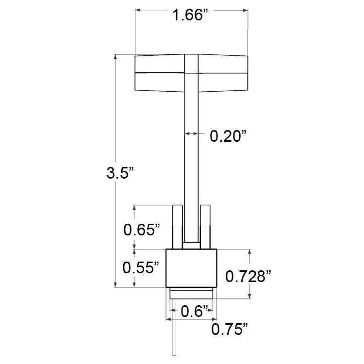 X-keys T-bar Fader