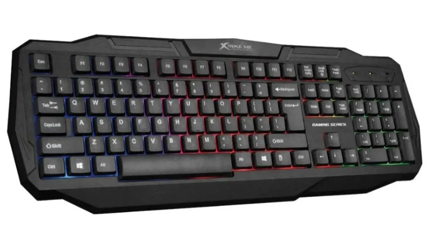 XTRIKE ME KB-302 GAMING KEYBOARD RAINBOW