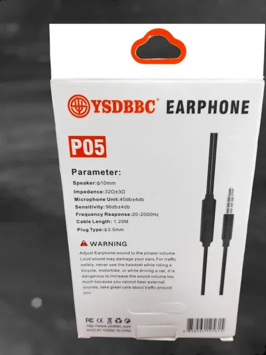 YSDBBC P05 Super Bass In-Ear Earphones